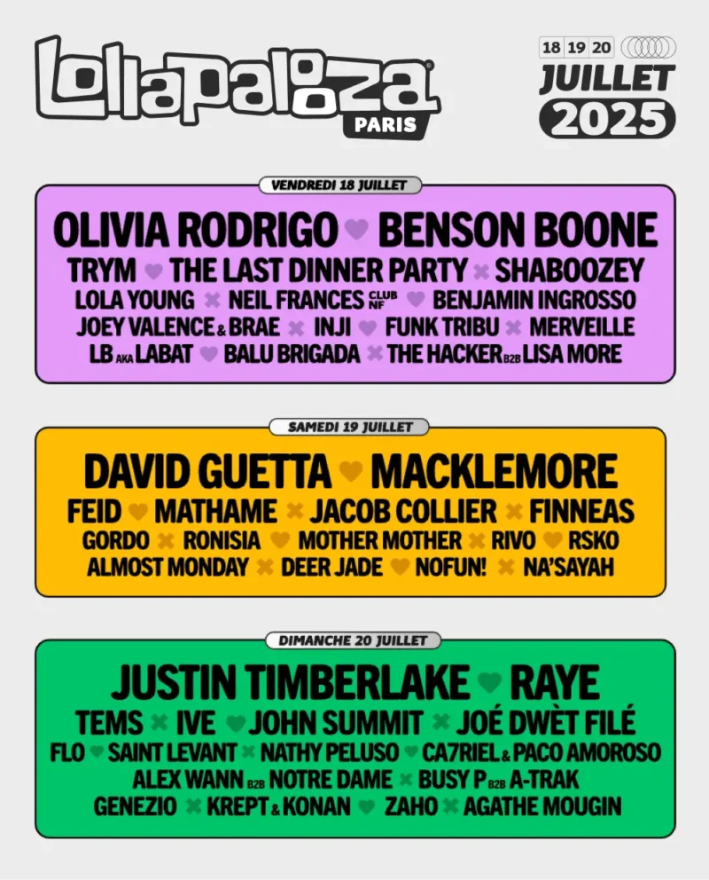 Billet Lollapalooza Paris 2025 – Rupture de Stock – Image 2