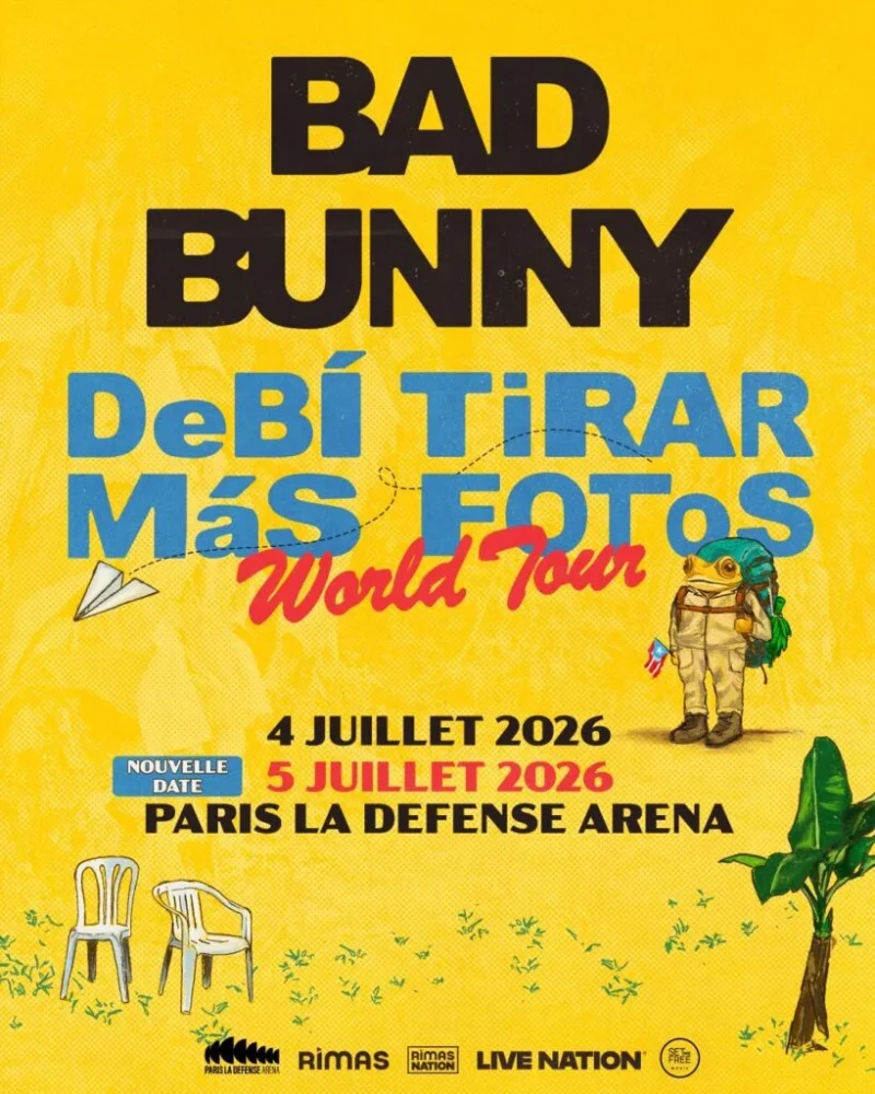 Bad Bunny – Concert 2026 à Marseille & Paris – Image 2